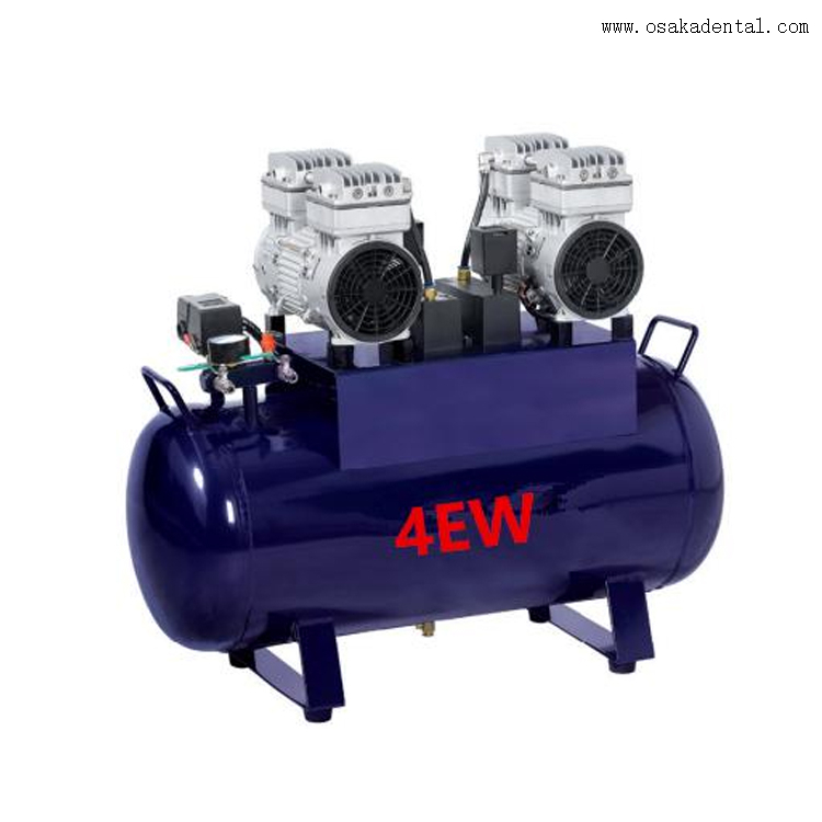 One for Four Units 60L Dental Silent Air Compressor