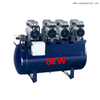 One for eight Units 138L dental Oil free and Silent Air Compressor