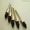 Dental Latch Style Tapered Black Bristle Polishing Brush