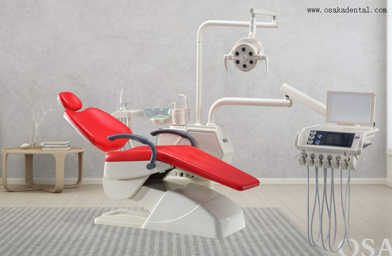 Luxury Touch Type Instrument Tray Dental Chair Unit