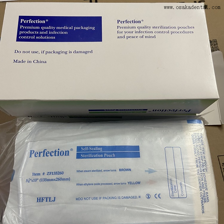 Dental Disposable Material Self-sealing Sterilization Pouch OSA-P108