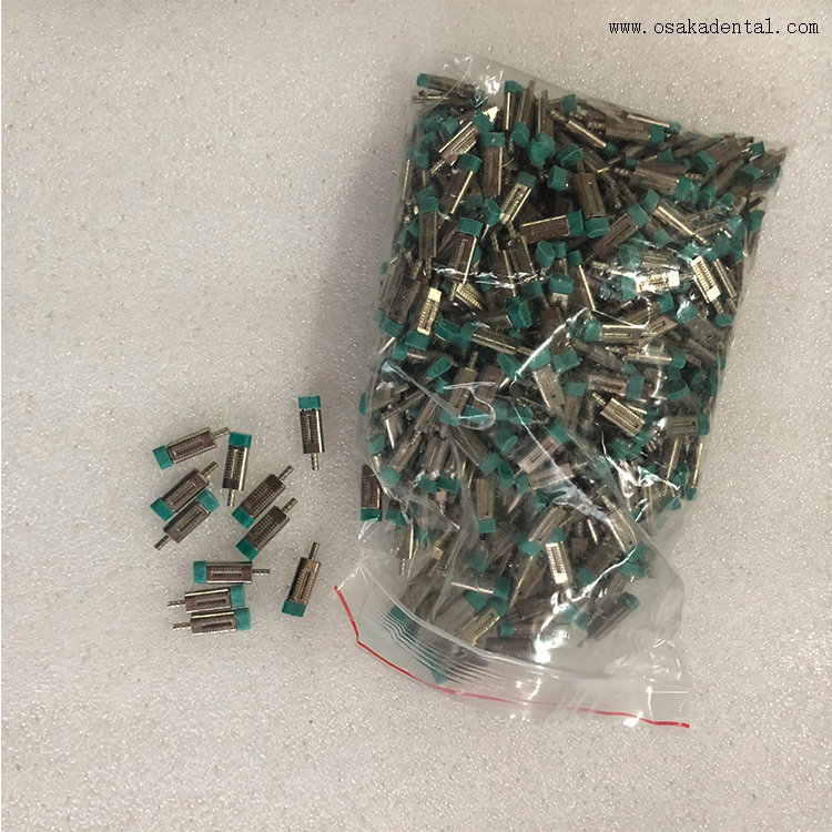 Dental Laboratory Materials Twin Pins in Green Color