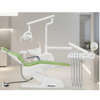 New Dental Patient Chair Unit with 6 Led Lamp