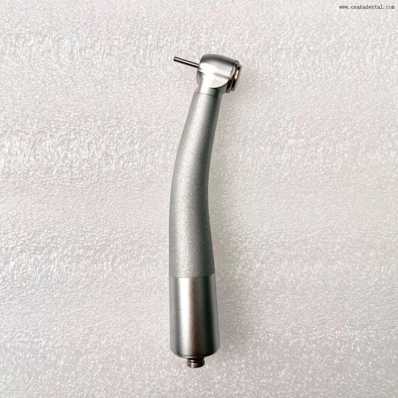 CE Proved Stailess Steel Dental Handpiece with Fiber Optic Light