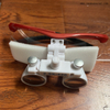 Metal Box Packing Dental Loup with LED Head Light 2.5X