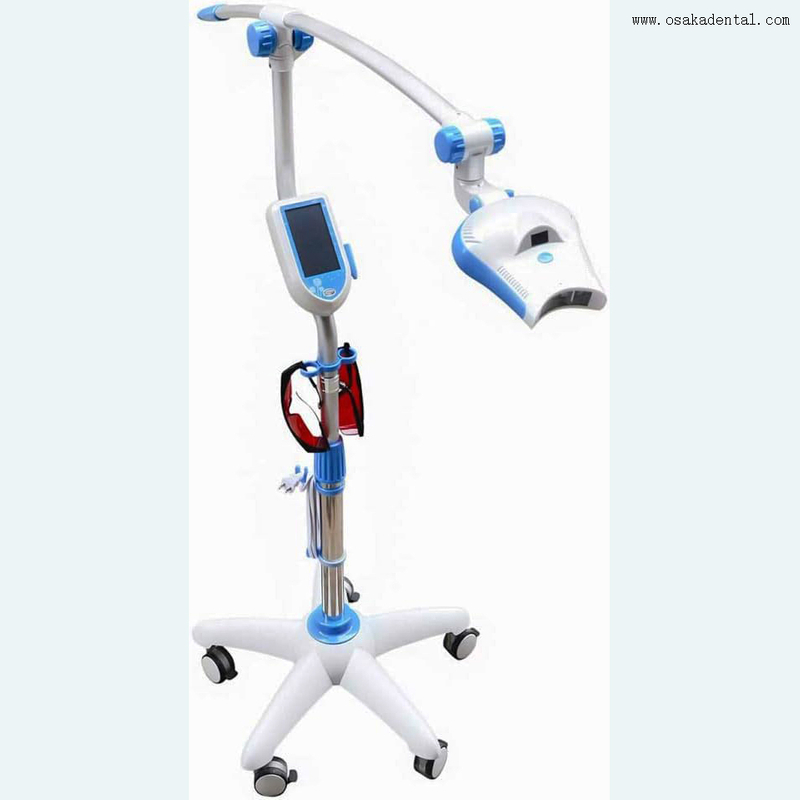 Digital Display panel Mobie teeth whitening lamp with wheel