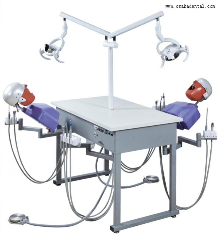Simulation for 2 Student with Workbench Size 1200*700*800mm