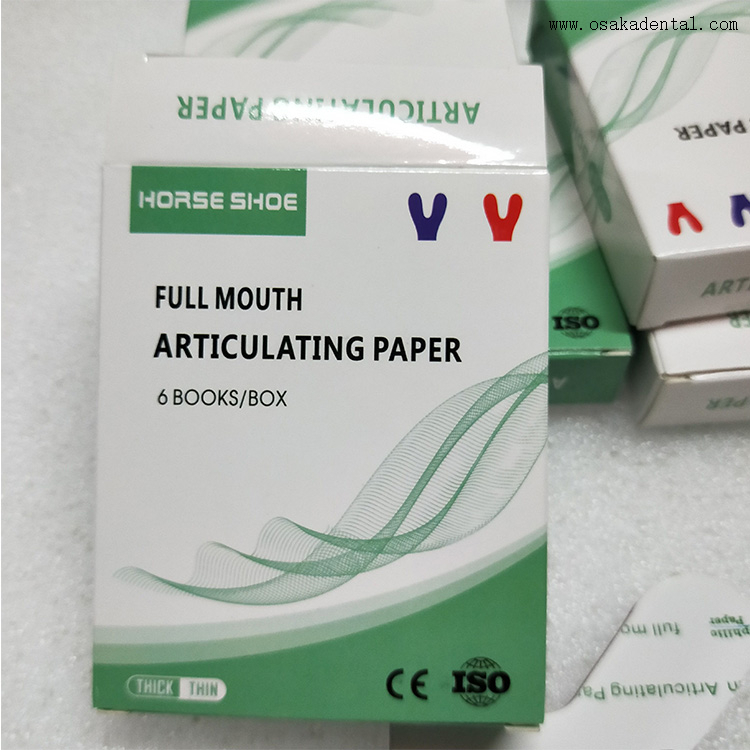 Horse Shoe Full Mouth Articulating Paper