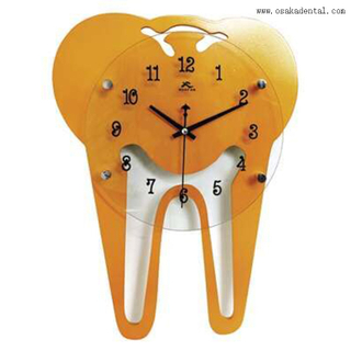 Dental Teeth Shape Clock for Dental Clinic