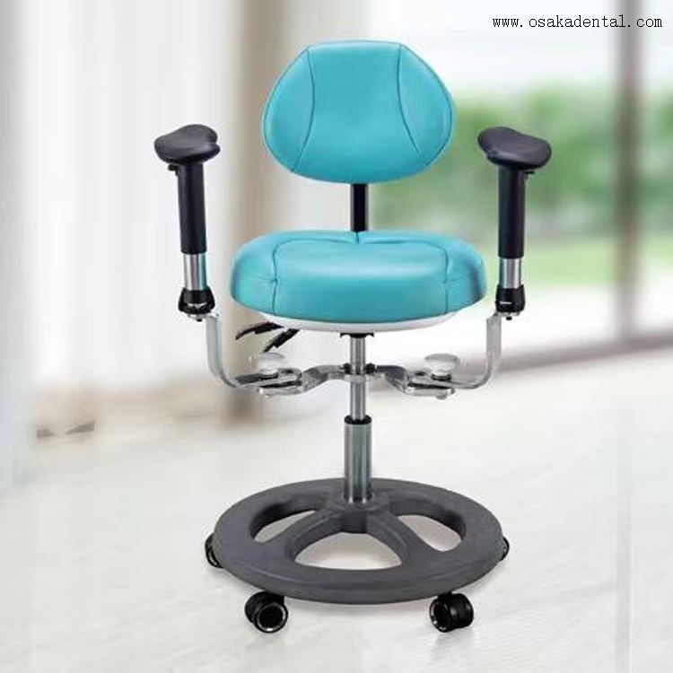 Luxurious Dental Chair Stool with PU Wheel
