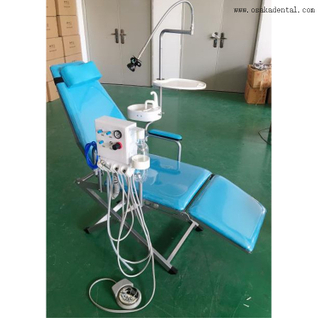 Dental Portable Dental unit with Wall-mounted turbine and with plastic tray