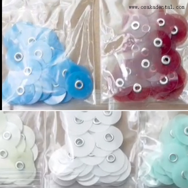 Multicolor Dental Polishing Discs - Professional Dental Abrasive Tools