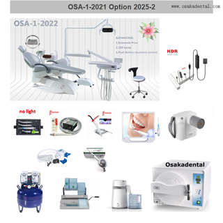 Electric Dental Unit Chair Hospital Clinic use Handpiece Dental Chair with full option for dental clinic use OSA-1-2021