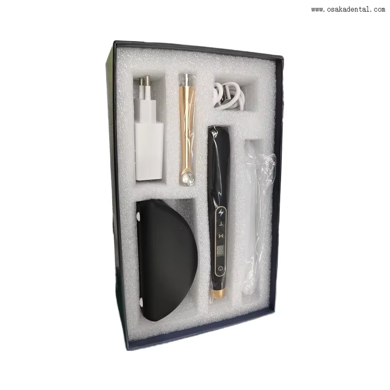 Dental black and white color one second curing light