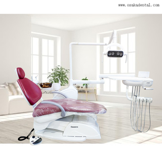 OSA-1-LED Dental chair with Red color 