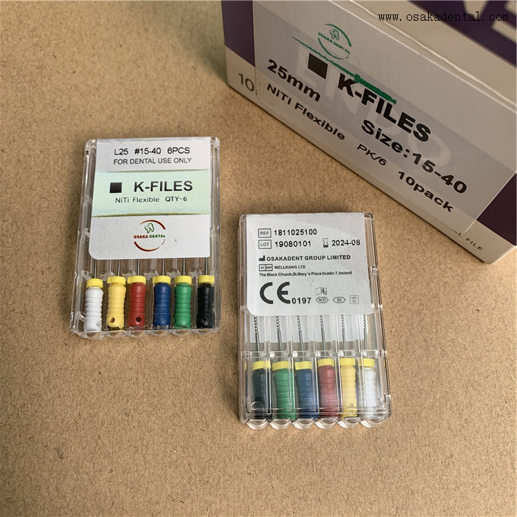 Niti Flexible Hand Use Endodontic K File