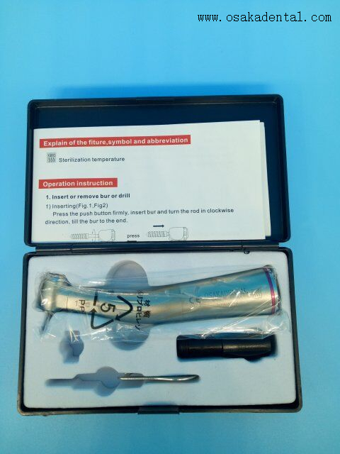 1:5 Fiber Optic Contra Angle Dental Handpiece