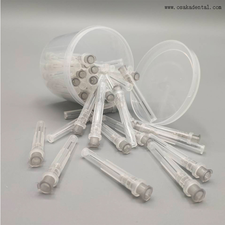 Dental Half Cut Disposable Irrigation Needles