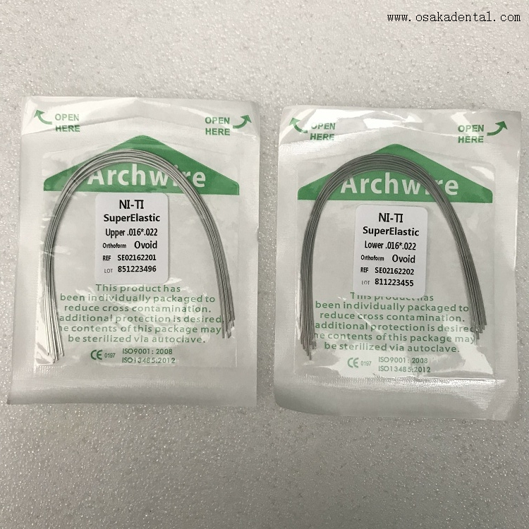 Dental Orthodontic Accessories Super Elastic Niti Archwire OSA-F709