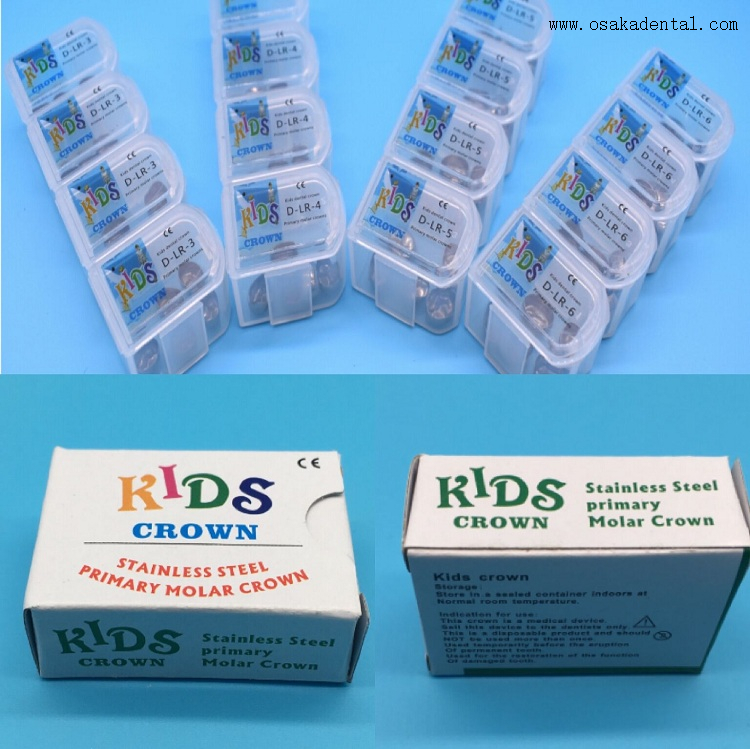 Dental Orthodontic Stainless Steel Kids Crown OSA-P30