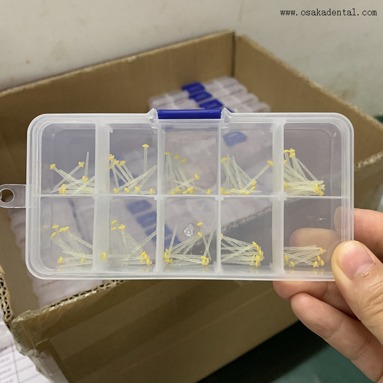 Square Box Packing Economical Fiber Post for Dental Clinic