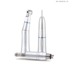 Self-light Push Button Low Speed Handpiece Set Internal Water Spray A+quality Low Speed Handpiece Air Motor Contra Angle Straight Handpiece Set