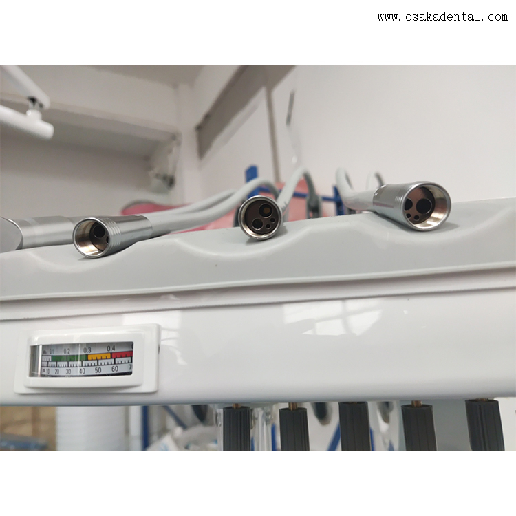 Foot Pedal Dental Chair With Operating Unit