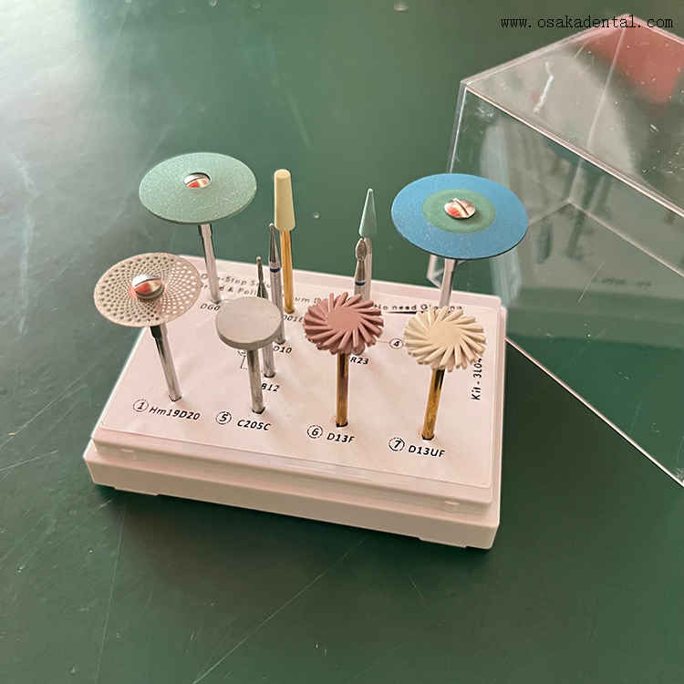 Grinding And Polishing Burs Kit for Lithium Disilcate 3A09