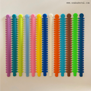 Dental orthodontic Long Ligature Tie with 50 Rings