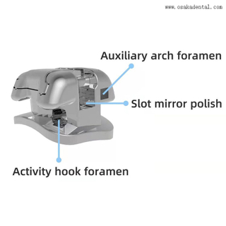 Dental Passive Self-ligating Orthodontic Bracket