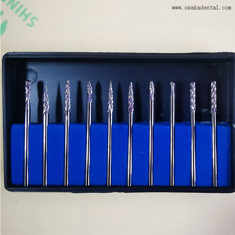 Dental Lab Carbide Burs for Cutting