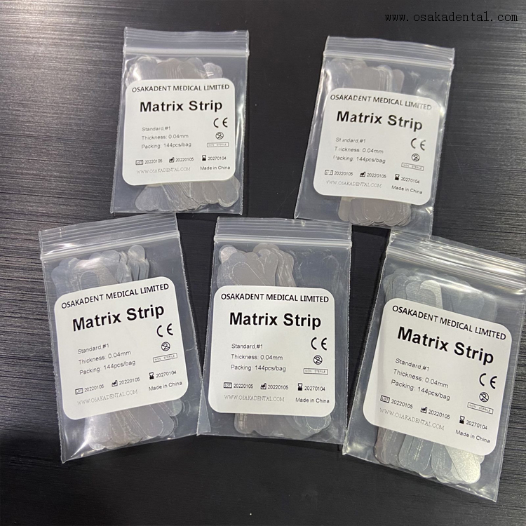 Dental Stainless Steel Matrix Strip / Matrix Band