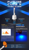 One second 2700mw/cm plastic tip Dental Curing Light for dental unit