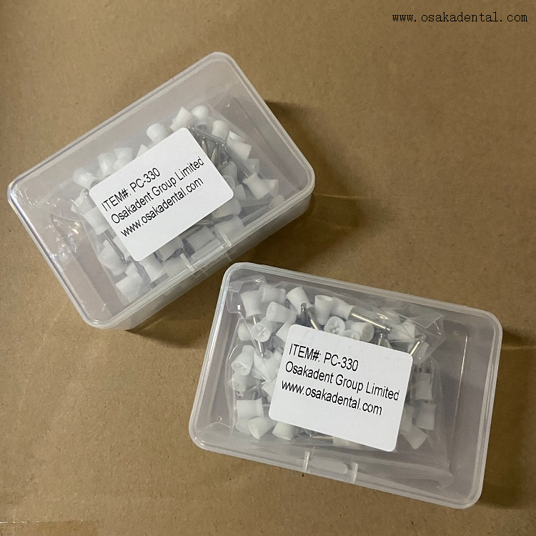 Dental Latch Style 4 Rib Flat Prophy Cup PC-330