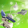 Dental unit with chair Universal Top dental chair upholstery