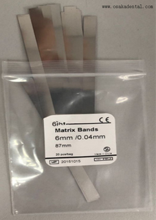 matrix strip for dental treatment for dental handpiece