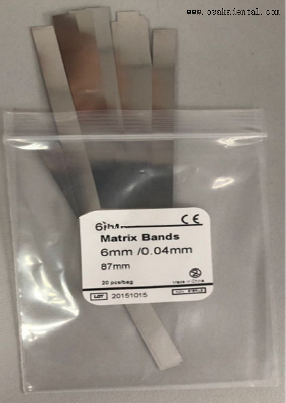 matrix strip for dental treatment for dental handpiece