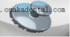 Dental Orthodontic bracket bonding ligual bottons mesh base with round shape