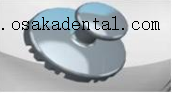 Dental Orthodontic bracket bonding ligual bottons mesh base with round shape