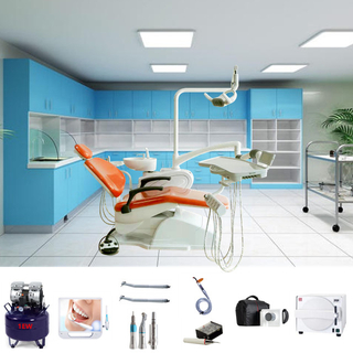 Stable Dental Chair Unit with X Ray Unit And Monitor