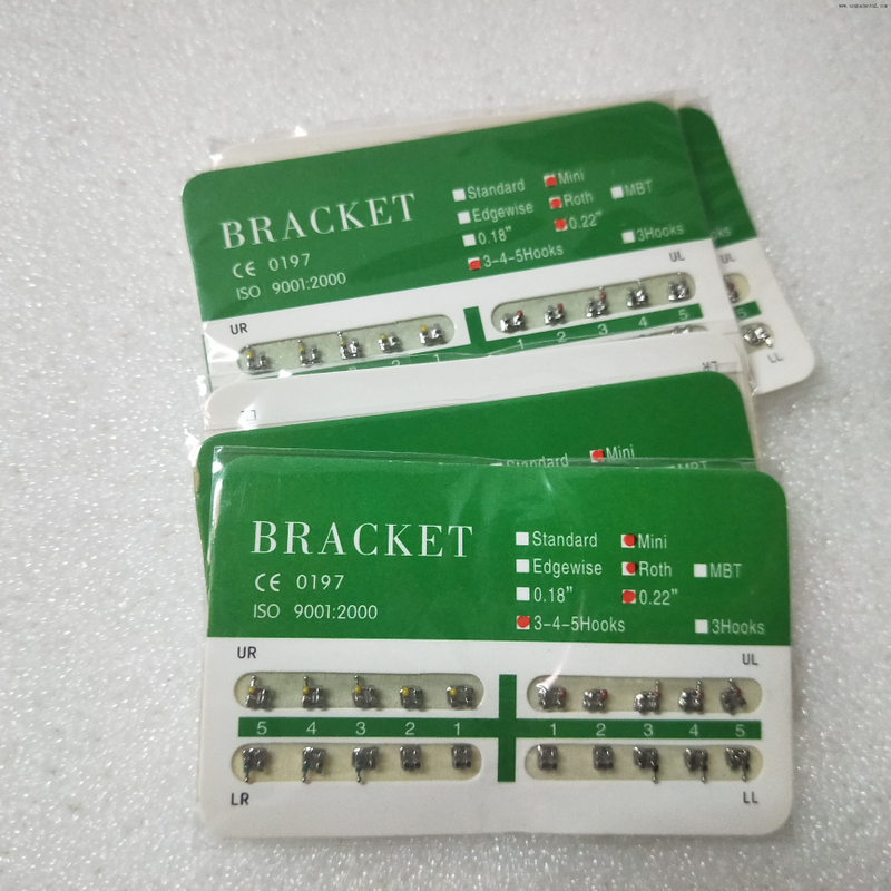 Dental Orthodontic Material Dental Metal Bracket