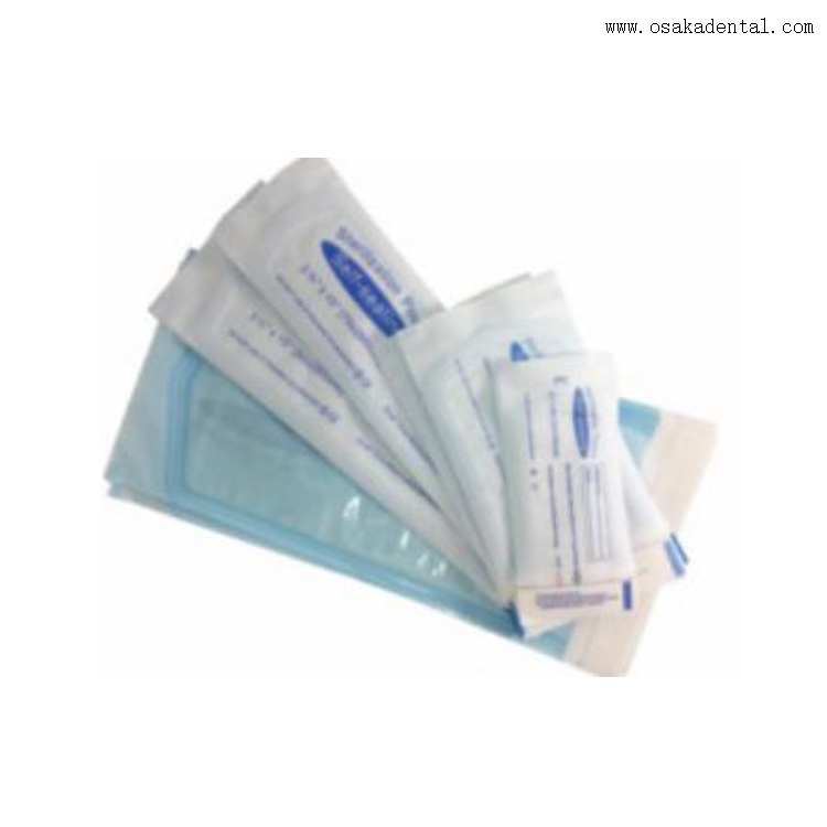Dental disponsible sterilization Pouches with difference size