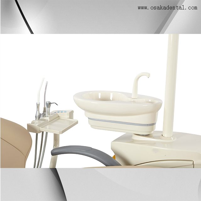 Surgical Electric Cover Dental Chair with twist instrument tray
