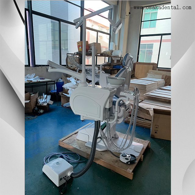 Vinyl Covers Leather Dental Chair With Microscope