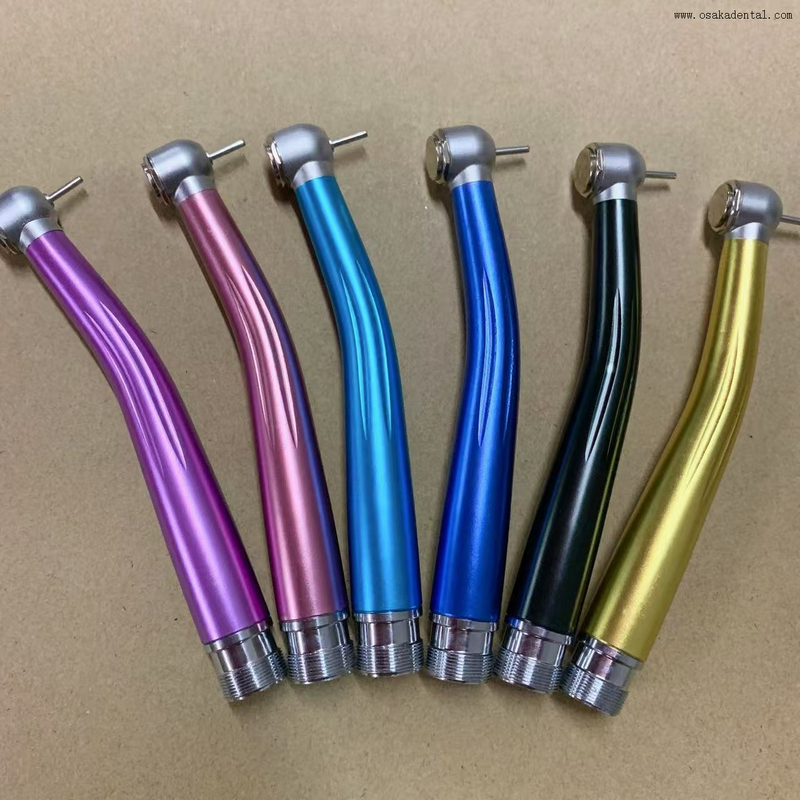 Colored High Speed Handpiece with 3 Water Spray And No Light