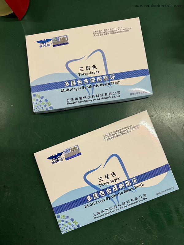 European Quality Dental ResinTeeth Front Teeth/Back Teeth OSA-Teeth-EU