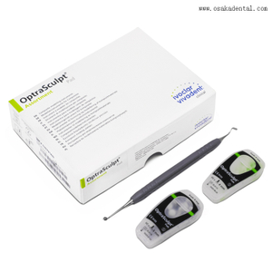 Dental Optrasculpt Resin Molding Filling Tools with Composite Resin Pad Kit Dental Filling Spatulas Foam Pad