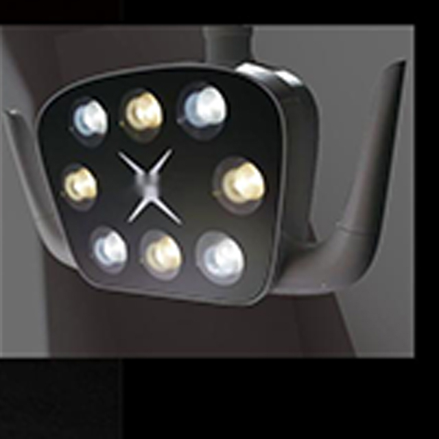 Comfortable Leather Dental Chair Lamp for dental clinic with dental impression alginate material