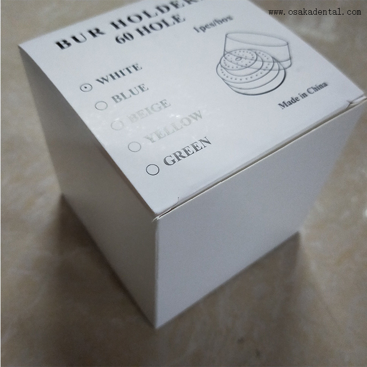 Dental Burs Holder for 60pcs Burs