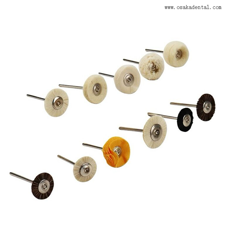 Dental Polishing Small Brushes with Handle